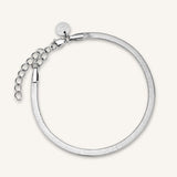 Rosefield Snake Silver Bracelet