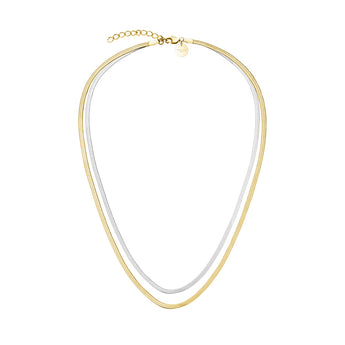 Rosefield Snake Necklace Duotone