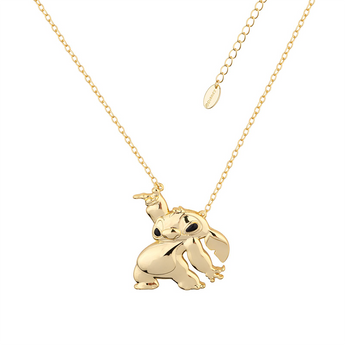Couture Kingdom Disney Stitch Drop Stainless Steel Necklace