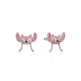 Couture Kingdom Disney Crystal Angel Stainless Steel Stud Earrings