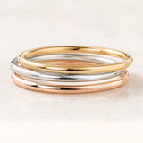 Stainless Steel Yellow Gold Plated 65mm Golf Bangle