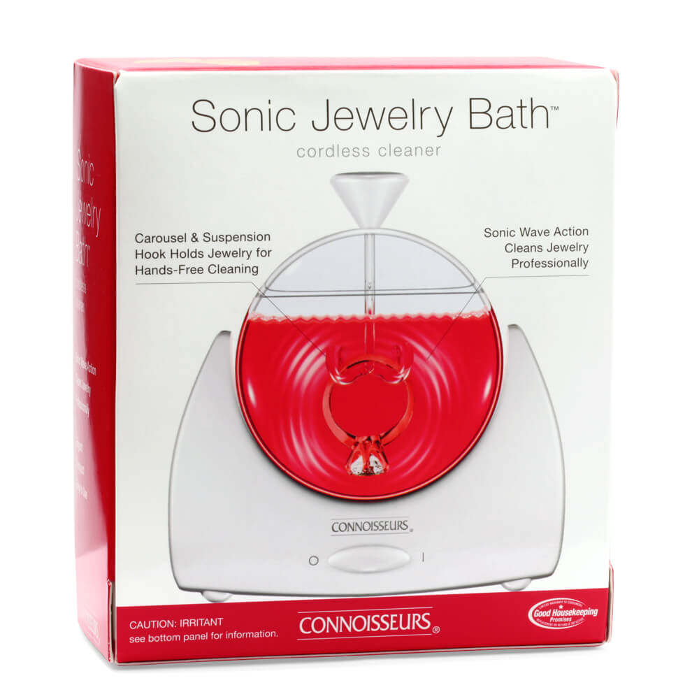 Connoisseurs Sonic Jewellery Cleaning Bath Grahams Jewellers