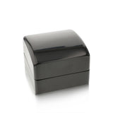 Shiels High-Gloss Black Wooden Ring Box