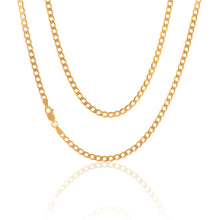 Load image into Gallery viewer, 9ct Yellow Gold 50cm Curb Chain 100Gauge