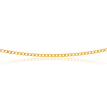 Load image into Gallery viewer, 9ct Yellow Gold 50cm Curb Chain 100Gauge