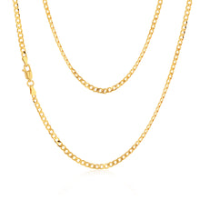 Load image into Gallery viewer, 9ct Yellow SOLID Gold Curb Chain 80 gauge in 55cm