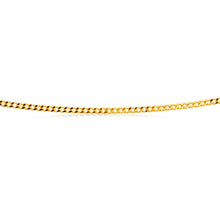 Load image into Gallery viewer, 9ct Yellow Gold 50 Gauge Curb 40cm Chain