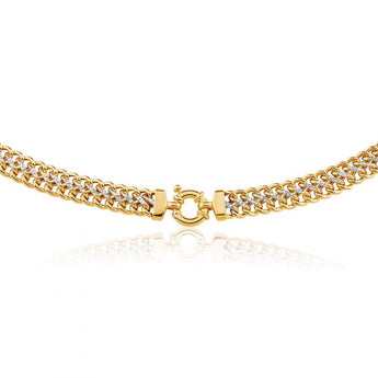 9ct Yellow Gold Mesh Chain