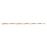 9ct Yellow Gold Copper Filled Curb Bracelet