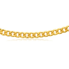Load image into Gallery viewer, 9ct Yellow Gold Copper Filled Flat Curb 55cm Chain 250Gauge