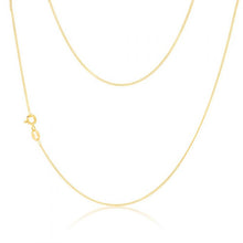 Load image into Gallery viewer, 9ct Yellow SOLID Gold 30 Gauge Curb 40cm Chain