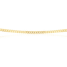 Load image into Gallery viewer, 9ct Yellow Gold 55cm 170 Gauge Curb Chain