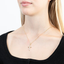 Load image into Gallery viewer, 9ct Yellow Gold &amp; White Gold Pendant