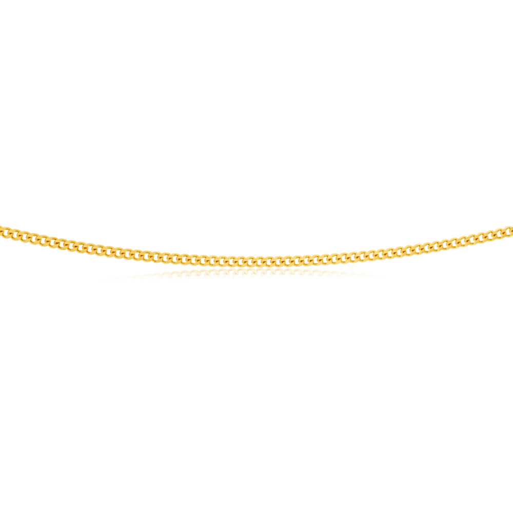 9ct Yellow Gold Curb "Colt" Chain