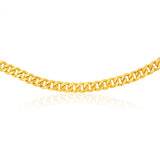 9ct Magnificent Yellow Gold Copper Filled Curb Chain