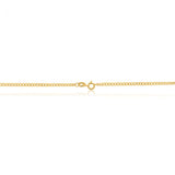 9ct Yellow Gold Curb 50cm 60 Gauge Chain