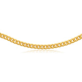 9ct Gorgeous Yellow Gold Copper Filled Curb Chain