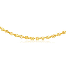 Load image into Gallery viewer, 9ct Yellow Gold Copper Filled Singapore Chain