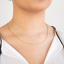 Load image into Gallery viewer, 9ct Yellow Gold 50cm Wheat Chain 30 Gauge with Extender