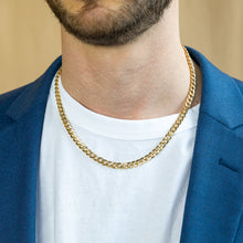 Load image into Gallery viewer, 9ct Superb Yellow Gold Copper Filled Curb Chain