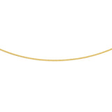 9ct Yellow Gold Silver Filled Extend 50cm Curb Chain 40 Gauge