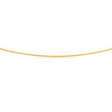 9ct Yellow Gold Silver Filled Extend 55cm Curb Chain 40 Gauge