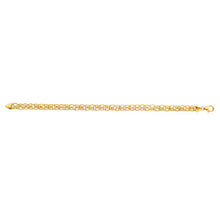 Load image into Gallery viewer, 9ct Yellow Gold Silver Filled Roller Bracelet