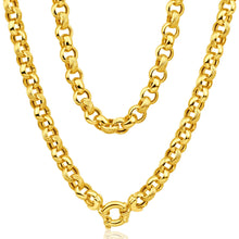 Load image into Gallery viewer, 9ct Alluring Yellow Gold Belcher Chain
