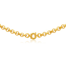 Load image into Gallery viewer, 9ct Alluring Yellow Gold Belcher Chain