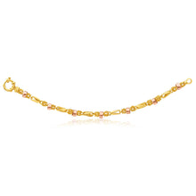 Load image into Gallery viewer, 9ct Yellow Gold &amp; Rose Gold Fancy Bracelet