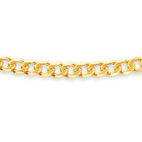 9ct Yellow Solid Gold 50cm 200 Curb Chain