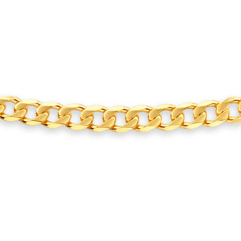 9ct Yellow Solid Gold 50cm 200 Curb Chain