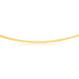 9ct Superb Yellow Solid Gold Anchor 70cm Chain