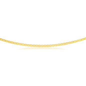 9ct Superb Yellow Solid Gold Anchor 70cm Chain