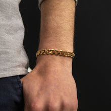 Load image into Gallery viewer, 9ct Yellow Gold Curb 23cm Bracelet