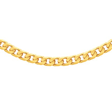 Load image into Gallery viewer, 9ct yellow gold SOLID 22cm 400gauge bracelet