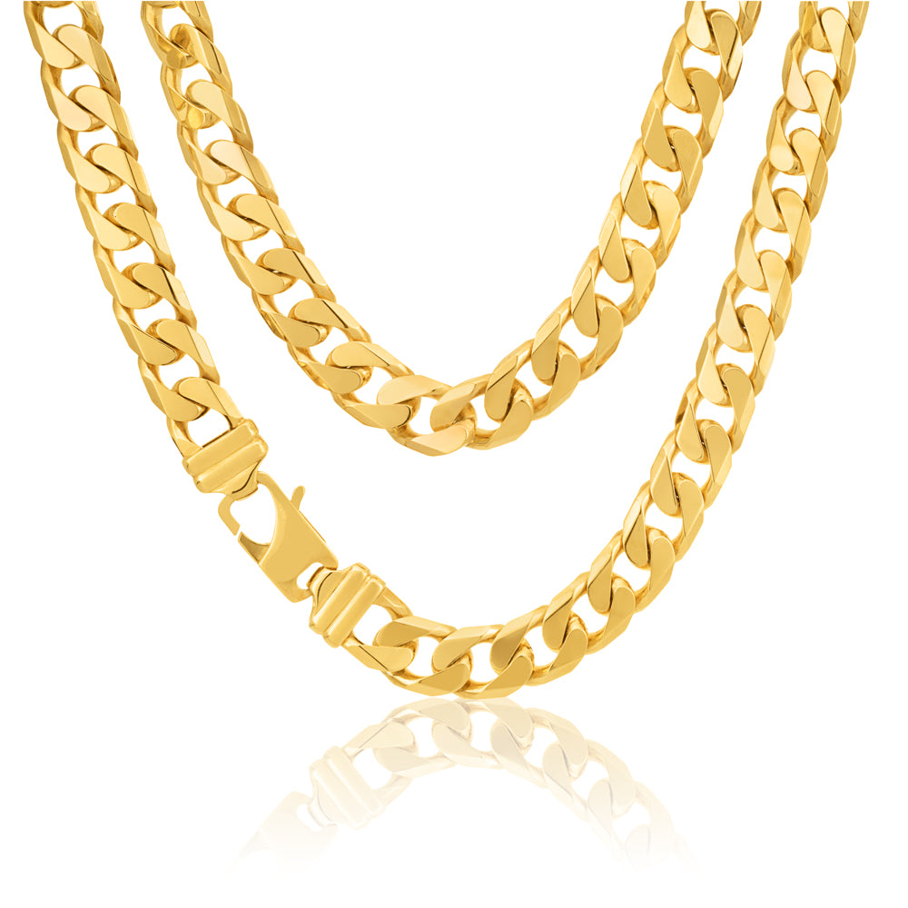9ct SOLID Gold 55cm Chain
