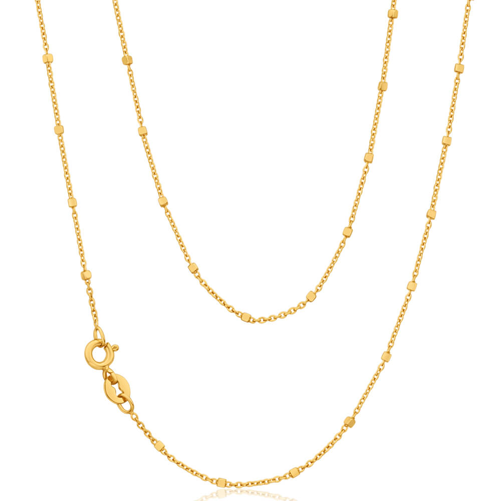 9ct Yellow Gold Fancy Chain