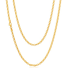 Load image into Gallery viewer, 9ct Elegant Yellow Gold Belcher Chain