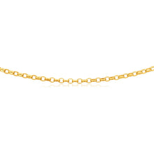 Load image into Gallery viewer, 9ct Elegant Yellow Gold Belcher Chain