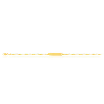 9ct Yellow Gold ID Bracelet
