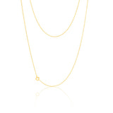 9ct Yellow Gold 22 Gauge Curb Chain