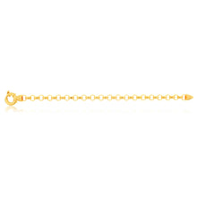 Load image into Gallery viewer, 9ct Alluring Yellow Gold Belcher Bracelet