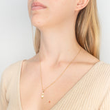 9ct Yellow Gold Feather Pendant