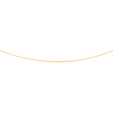 9ct Yellow Gold Box Diamond Cut Link "Venetian" 45cm Chain
