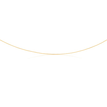 9ct Yellow Gold 45cm Snake Chain