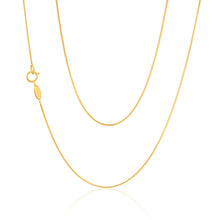Load image into Gallery viewer, 9ct Yellow Gold 45cm Snake Chain