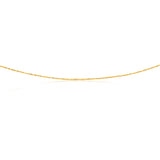 9ct Yellow Gold 50cm Chain 35 Guage 9y