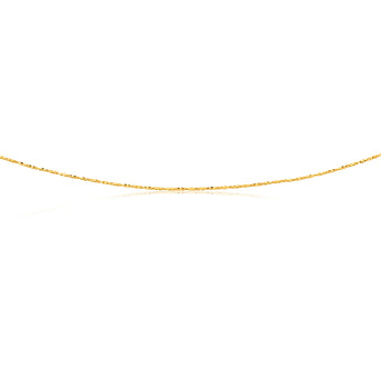 9ct Yellow Gold 50cm Chain 35 Guage 9y