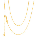 9ct Yellow Gold 50cm Chain 35 Guage 9y